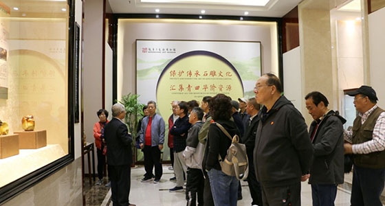 Ni Dongfang Art Museum welcomes a group of old cadres from Shanghai
