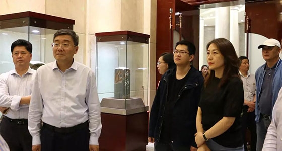 Leaders of the State Administration of Radio, Film and Television visited Ni Dongfang Art Museum