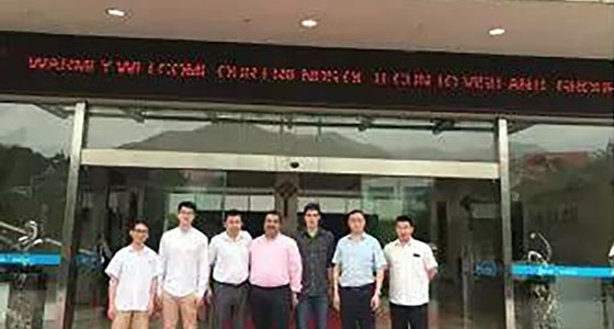 Columbia TECUN Group visited Ante Instrument Group and discussed cooperation