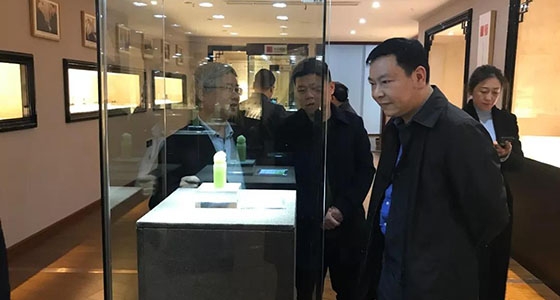 The leaders of Wenzhou Municipal Bureau of Culture and the curator of Wenzhou Museum came to our museum for inspection and exchange