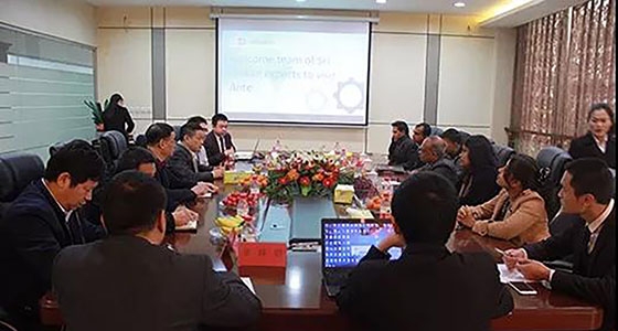China Ante Group welcomed a delegation of experts and technicians from Sri Lanka CEB Power Company