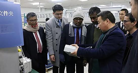 In-depth exchanges and cooperation, seeking common development, the vice president of Sri Lanka's State Electricity Department visited Ante Group and Ni Dongfang Art Museum