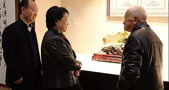 Chen Lihua, the former vice president of the Palace Museum in Beijing, came to our museum to visit and guide
