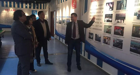 VIP guests from Pakistan visit Ante Group and Ni Dongfang Art Museum during the New Year
