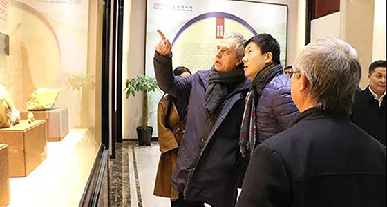 Italian designer Stefano Boeri visited our museum